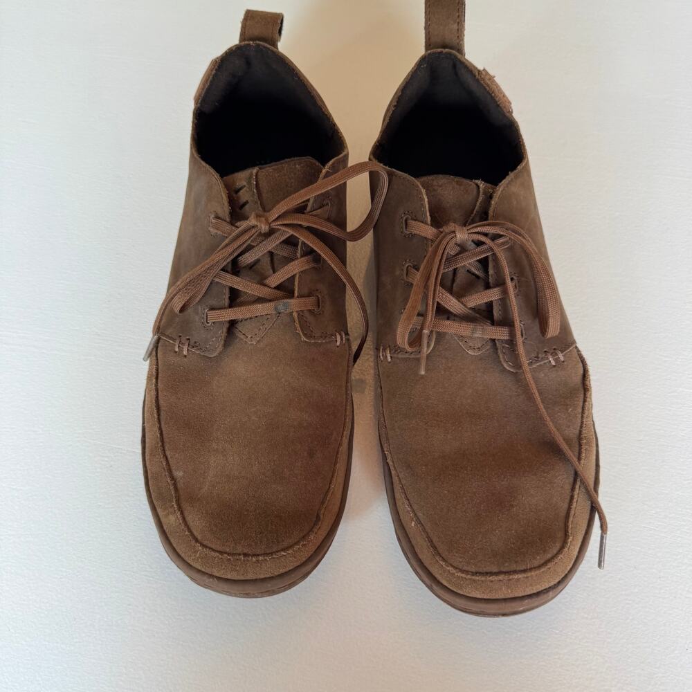 Teva Men's Canyon Life Leather Shoes Bison Brown Suede Size 11 Rugged Outdoor - Picture 2 of 11